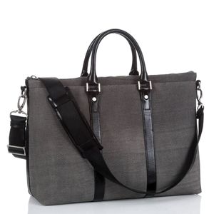 NWT Brahmin Beckett Business Tote Bag in Charcoal Color